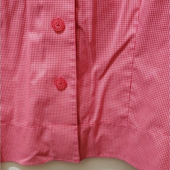 Pink plaid blazer size‎ large - Picture 3 of 6